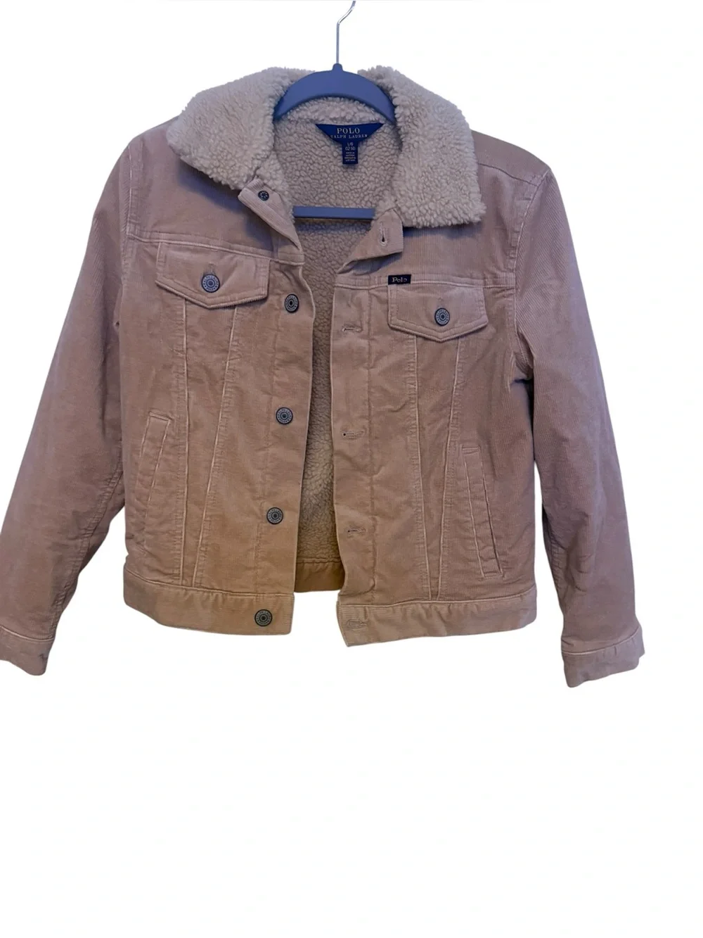 Polo Ralph Lauren Corduroy Trucker Jacket NWOT Size L (12-14)